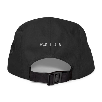 Embroidered 5-Panel Cap — "I Know You'll Eat Me Alive"