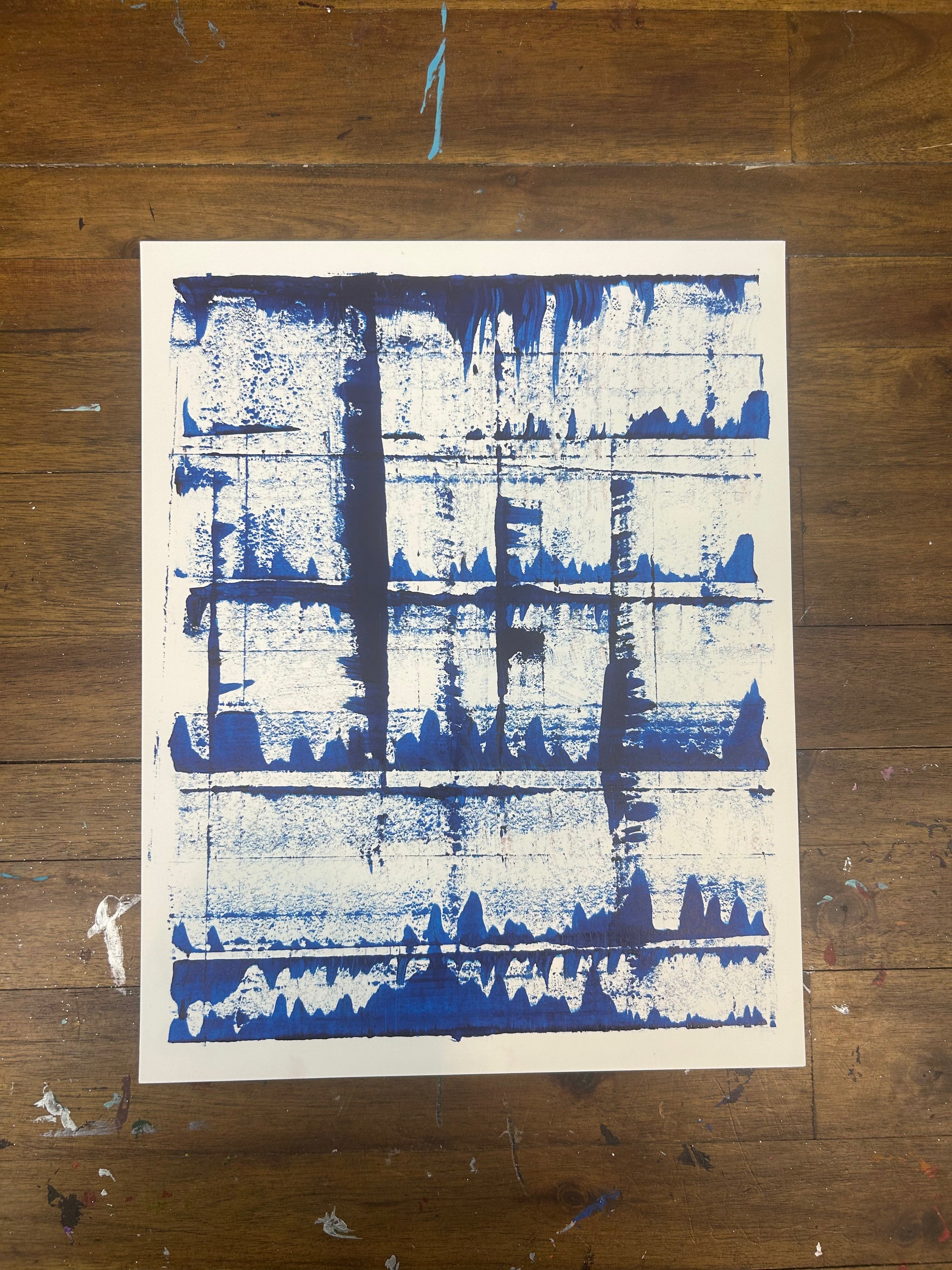 11X14 on paper mono type WLD | JB